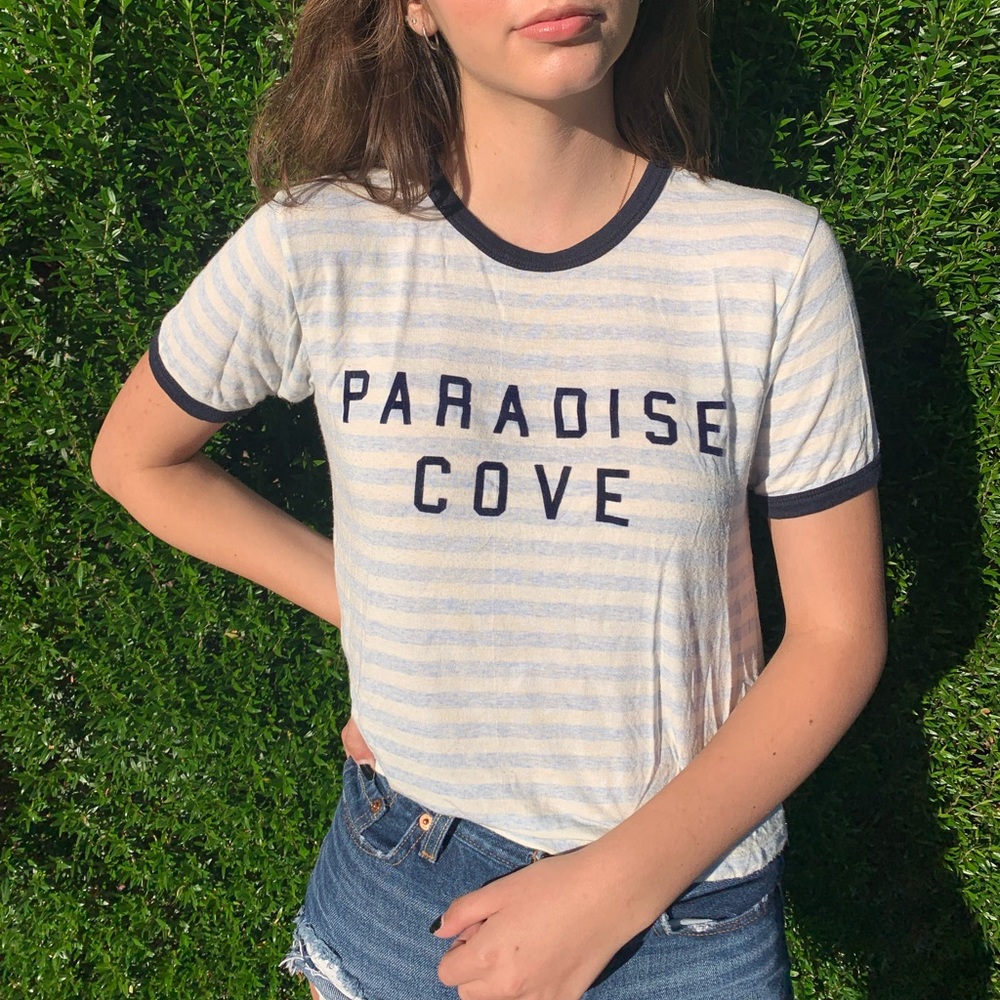 Paradise Cove Cropped Tee
